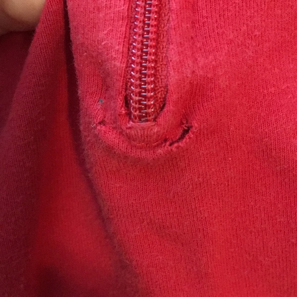 Bal Togs Red Mock Neck Leotard - Picture 3 of 3